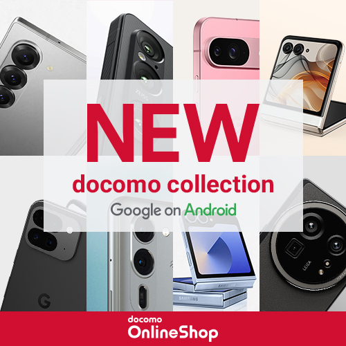 NEW docomo collection Google on Android docomo Online Shop